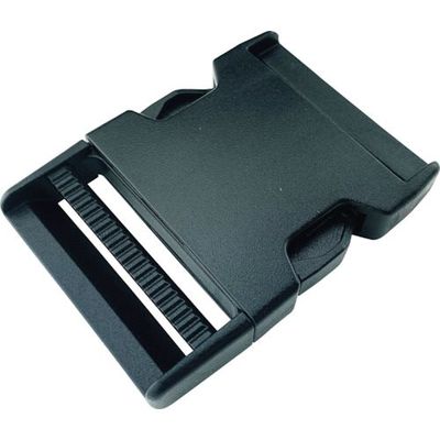 ユタカメイク 平ベルト金具 サイドリリースバックル 角型 50mm幅用 (1個入り) JNA-250 1個 474-4416（直送品）