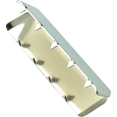 ユタカメイク 平ベルト金具 端末爪 30mm幅用 (2個入り) KM-130 1袋(2個) 474-4387（直送品）