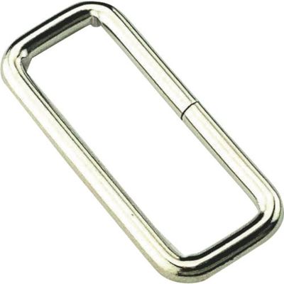 ユタカメイク 平ベルト金具 角カン 20mm幅用 (4個入り) JL-120 1袋(4個) 474-4368（直送品）