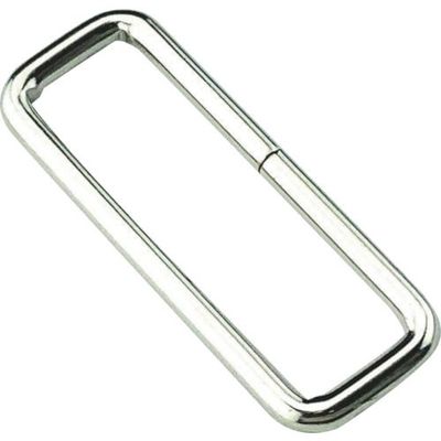 ユタカメイク 平ベルト金具 角カン 25mm幅用 (4個入り) JL-125 1袋(4個) 474-4372（直送品）