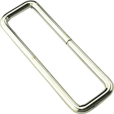 ユタカメイク 平ベルト金具 角カン 38mm幅用 (4個入り) JL-138 1袋(4個) 474-4309（直送品）