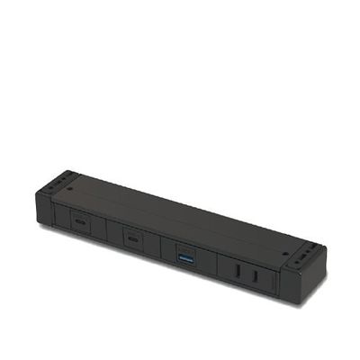 プラパート カセット式コンセント G001 黒 電源1口/USBーA(中継)1口/USBーC(中継)2口 G001-4-EACC-B 1個（直送品）