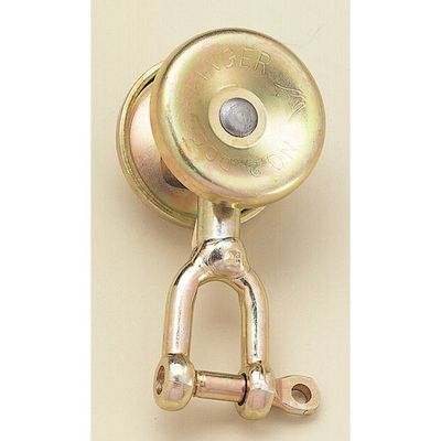 ヤボシ シャックル付単車プレス(スチール製) 2号 2TNSH 1個 495-0713（直送品）