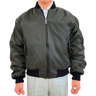 トーマセンイ TEAGLES 11631 MAー1タイプブルゾン グリーン4L GR 4L 1枚 454-1606（直送品）