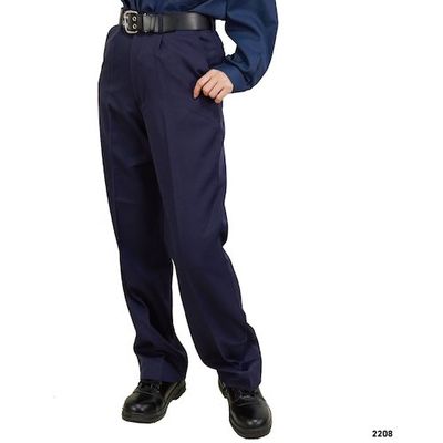 岡潮 警備女子スラックス2208(年間用)脇ゴム 5L 2208-5L 1本 477-6391（直送品）