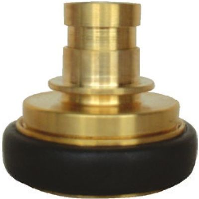 岩崎製作所 媒介金具<異径> 黄銅製 町野式女×町野式男(段下げ) 43FM5040B 1個 509-9108（直送品）