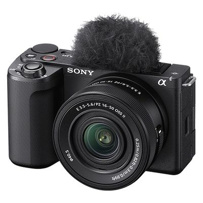 SONY  デジタル一眼カメラ　α　ＶＬＯＧＣＡＭ　ＺＶーＥ１０　ＩＩ　パワーズームレンズキット　ブラック ZV-E10M2K/B（直送品）