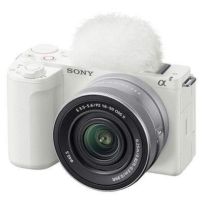 SONY  デジタル一眼カメラ　α　ＶＬＯＧＣＡＭ　ＺＶーＥ１０　ＩＩ　パワーズームレンズキット　ホワイト ZV-E10M2K/W（直送品）