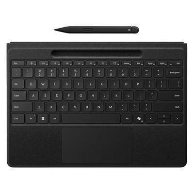 マイクロソフト Surface Pro フレックス キーボード スリム ペン付き ブラック Y8U-00020 1個（直送品）