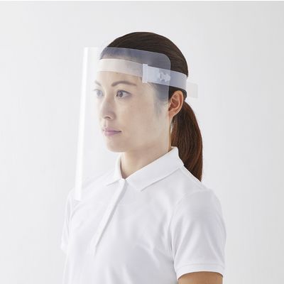 プラス フェイスシールドFG-003-20P 20枚入り 89230 1セット(1パック×5)（直送品）