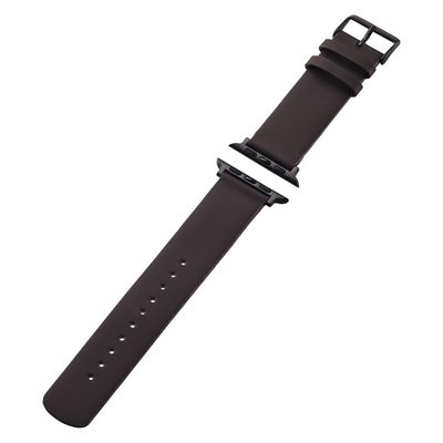 アップルウォッチバンド (49 45 44 42mm) レザー ベルト ブラウン AW-45BDLBR エレコム 1個（直送品）