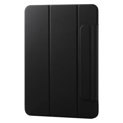 11インチ iPad Pro (M4) 2024年用 ケース レザー 手帳型 黒 TBWA24PMWVPF2BK エレコム 1個（直送品）