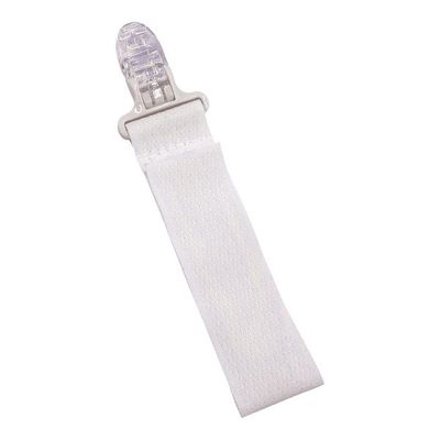 日本衛材 NEクリップ(チューブ等固定用クリップ)ホワイト 5本入 NE-2196 1袋(5本) 66-0003-03（直送品）