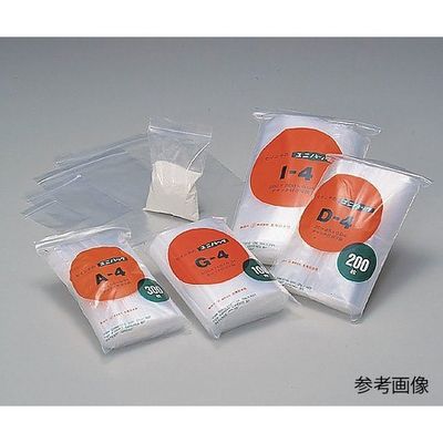 生産日本社 ユニパック(ケース販売) 140×200 0.04mm 1ケース(100枚×40袋入) G-4 1ケース(4000枚)（直送品）