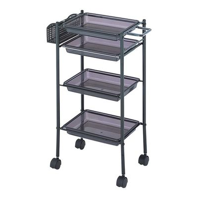 西村製作所 トレーワゴン(Cー305) 510×280×835mm スモーク 66-0014-49 1台（直送品）