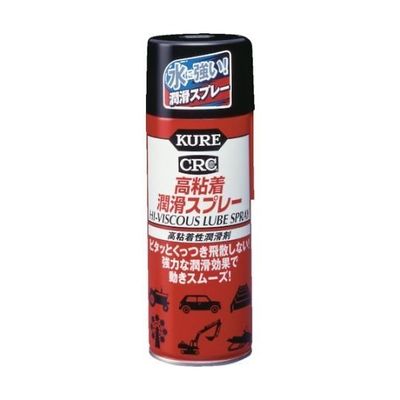 呉工業 高粘着性潤滑剤 高粘着潤滑スプレー 420ml NO1060 1本 61-2826-25（直送品）