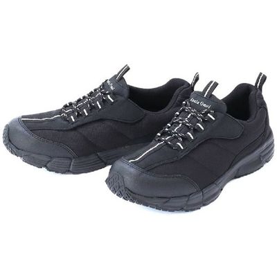 阪神素地 羽マジックシューズ 紳士 ブラック 27.0cm ME2950 1足 67-5761-62（直送品）