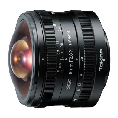 ケンコー・トキナー 一眼レフ用交換レンズ SZ 8mm F2.8 FISHーEYE MF フジXマウント 67-6436-29 1個（直送品）
