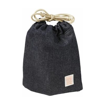 ケンコー・トキナー 「包」巾着ポーチ プレミアムデニム 67-6436-57 1個（直送品）