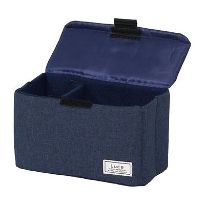 ケンコー・トキナー Luce インナーボックス Sサイズ ミッドナイトブルー AOS-LU1IBS-MBL 1個 67-6438-97（直送品）