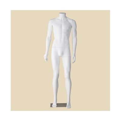 アズワン PP製 紳士リアルマネキン M 白 67-6609-28 1個（直送品）