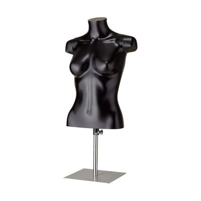 アズワン PP製 卓上婦人トルソー 9号 黒 67-6609-35 1個（直送品）
