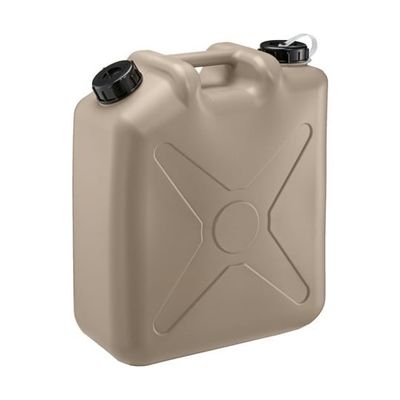 瑞穂化成工業 扁平缶 両口 20L ノズル無 ライトサンド 0207LS 1個 67-6874-81（直送品）