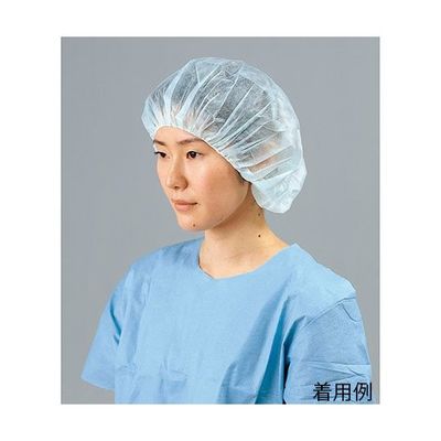 イワツキ メディカルキャップ グリーン 100枚入 CN-60G 1箱(100枚) 67-6667-07（直送品）