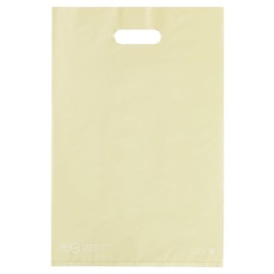 アズワン ポリ袋ハー ド型 アイボリー 40×50cm 厚み表記入 50枚 67-6871-26 1セット(50枚)（直送品）