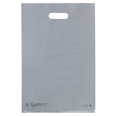 アズワン ポリ袋ハード型 シルバー 50×60cm 厚み表記入 50枚 67-6871-35 1セット(50枚)（直送品）