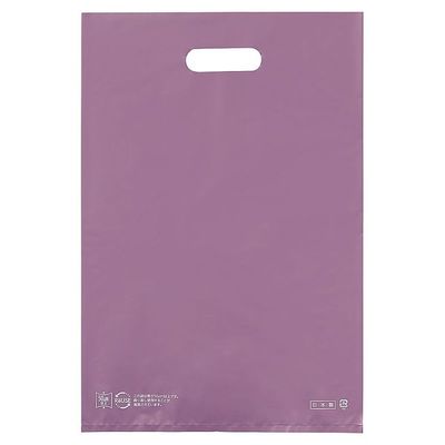 アズワン ポリ袋ハード型 パープル 50×60cm 厚み表記入 500枚 67-6871-71 1セット(500枚)（直送品）