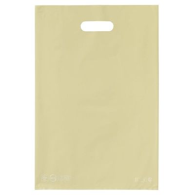 アズワン ポリ袋ソフト型 アイボリー 40×50cm 厚み表記入 50枚 67-6872-47 1セット(50枚)（直送品）