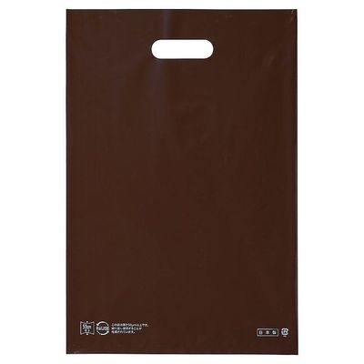 アズワン ポリ袋ソフト型 ブラウン 25×40cm 厚み表記入 2000枚 67-6872-89 1セット(2000枚)（直送品）