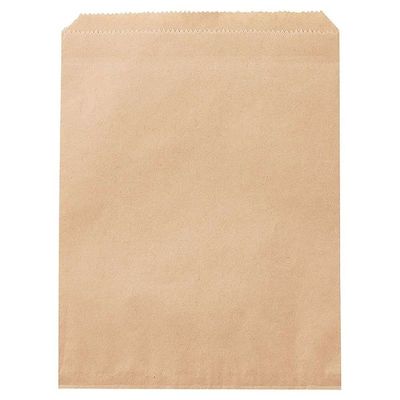 アズワン 平袋 茶無地 未晒クラフト 18.4×23.5cm 2000枚 67-6873-11 1セット(2000枚)（直送品）