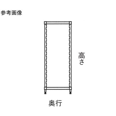 CAMBRO キャンブロ カムシェルビング(R) エレメンツシリーズ 固定式用ポストキット 460×H2140mm EPK1884 1セット（直送品）