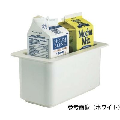 CAMBRO キャンブロ コールドフェストフードパン 1.4L ブラック 66CFB(1/6サイズ) 1個 67-6918-64（直送品）