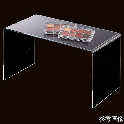 アズワン アクリルコの字型ディスプレイ 透明 幅30cm 2個組 67-7286-74 1セット(2個組)（直送品）