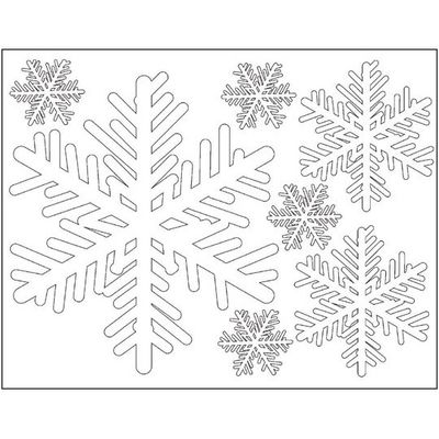 アズワン ウインドウシール スノーフレーク 65-8115-19 1セット（直送品）