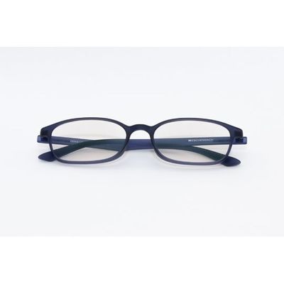 エッシェンバッハ光学ジャパン ブルーライトカットグラス エアーPCII ブルー 度なし 65-8639-84 1個（直送品）