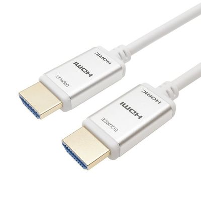 ホーリック 光ファイバー HDMIケーブル 20m 4K/60p対応モデル ホワイトケーブルタイプ HH200-771SW 1本（直送品）