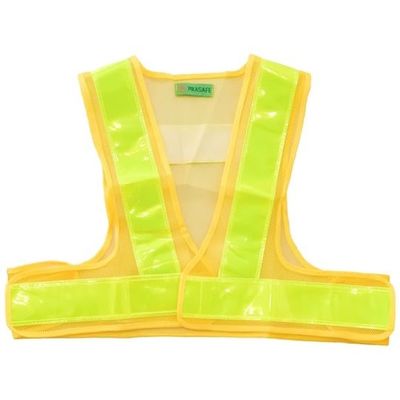 富士手袋工業 ショート安全ベスト 黄×黄 3275 1枚 65-3354-72（直送品）