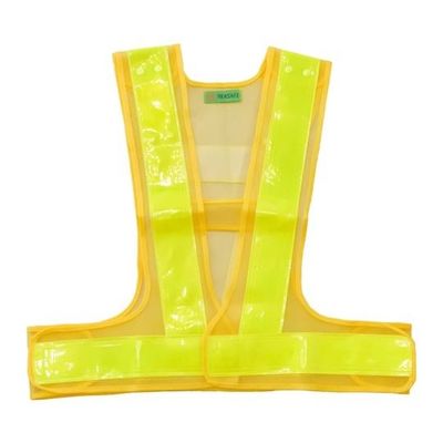 富士手袋工業 2WAYサイズピカセーフ安全ベスト 黄×黄 3160 1枚 65-3354-74（直送品）