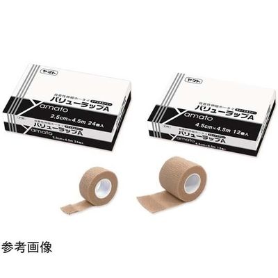 大和工場 バリューラップA 2.5cm ベージュ 24巻入 511171 1箱(24巻) 67-3053-51（直送品）