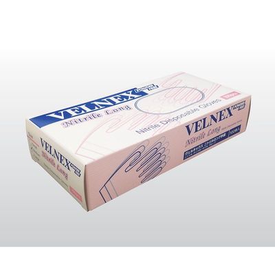 アズワン ヴェルネックスニトリルロングPフリー M 100枚入 67-5231-63 1箱(100枚)（直送品）