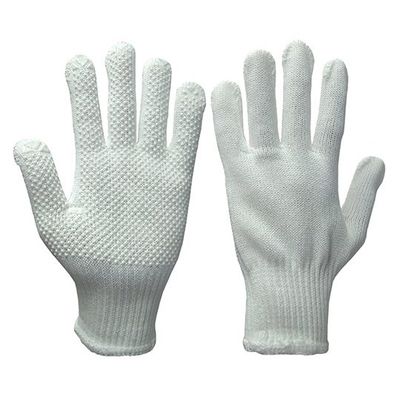 富士手袋工業 ウステボツ 薄手すべり止め手袋 白 L 5双入×10袋 1501-L 1箱(50双) 62-6085-28（直送品）