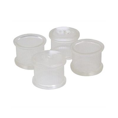 ツチノ クリアー 脚キャップ 丸型 31mm 51-144 1パック 64-6524-87（直送品）