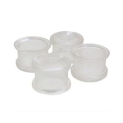 ツチノ クリアー 脚キャップ 丸型 36mm 51-145 1パック 64-6524-88（直送品）