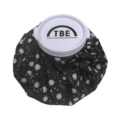 リーダーメディアテクノ 氷のう(10個セット) 花柄ブラック T-IB-P2 1セット(10個) 64-8296-62（直送品）
