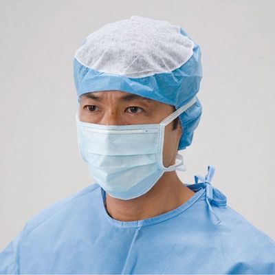 アイテックス サージカルマスク 紐(1200枚入) ASM-ST 1ケース(1200枚) 65-4350-64（直送品）