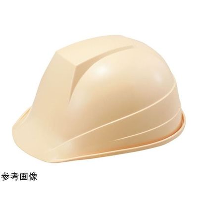 アズワン ヘルメット 前ひさし型(飛・墜・電) クリーム 67-7415-45 1個（直送品）